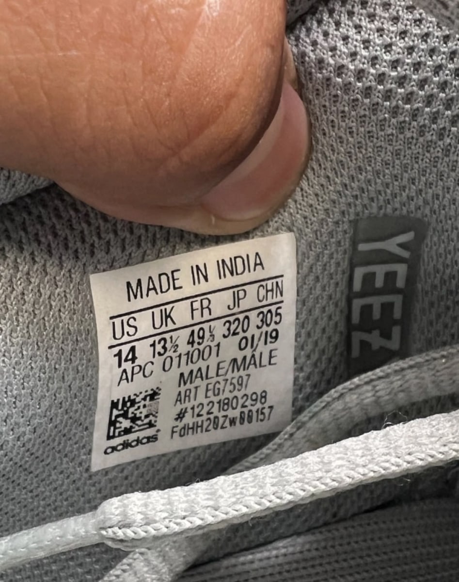 adidas Yeezy Boost 700 Inertia 14 (Moderately Worn Pre-Owned)adidasGrey/Grey/Inertia - Image 6