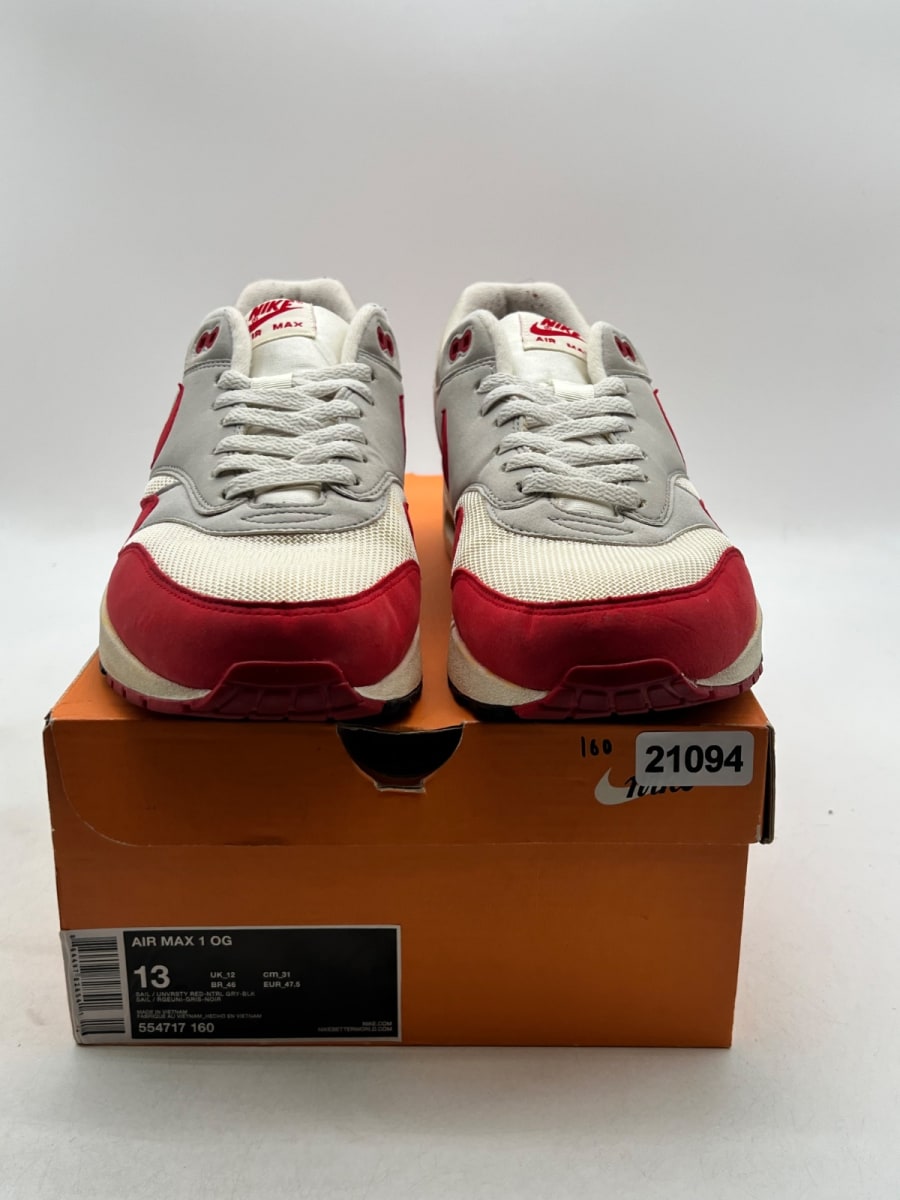 Nike Air Max 1 OG Vintage 13 (Moderately Worn Pre-Owned) - Image 2
