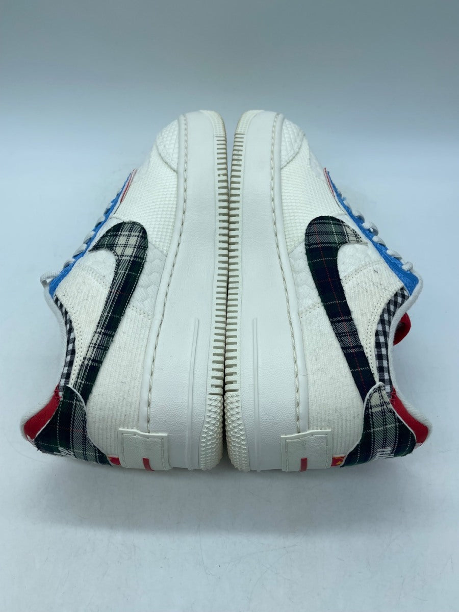 Nike Air Force 1 Low Shadow Sail Classic Green University Blue (Women's) 11W (Moderately Worn Pre-Owned)NikeSail/Classic Green/University Blue/Multicolor - Image 6