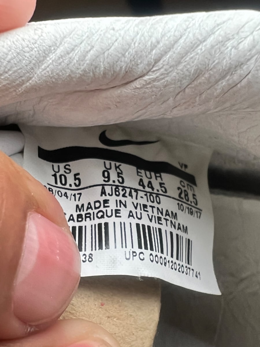 Nike Lunar Force 1 Low Acronym (AF100) 10.5 (Heavily Worn Pre-Owned) - Image 9