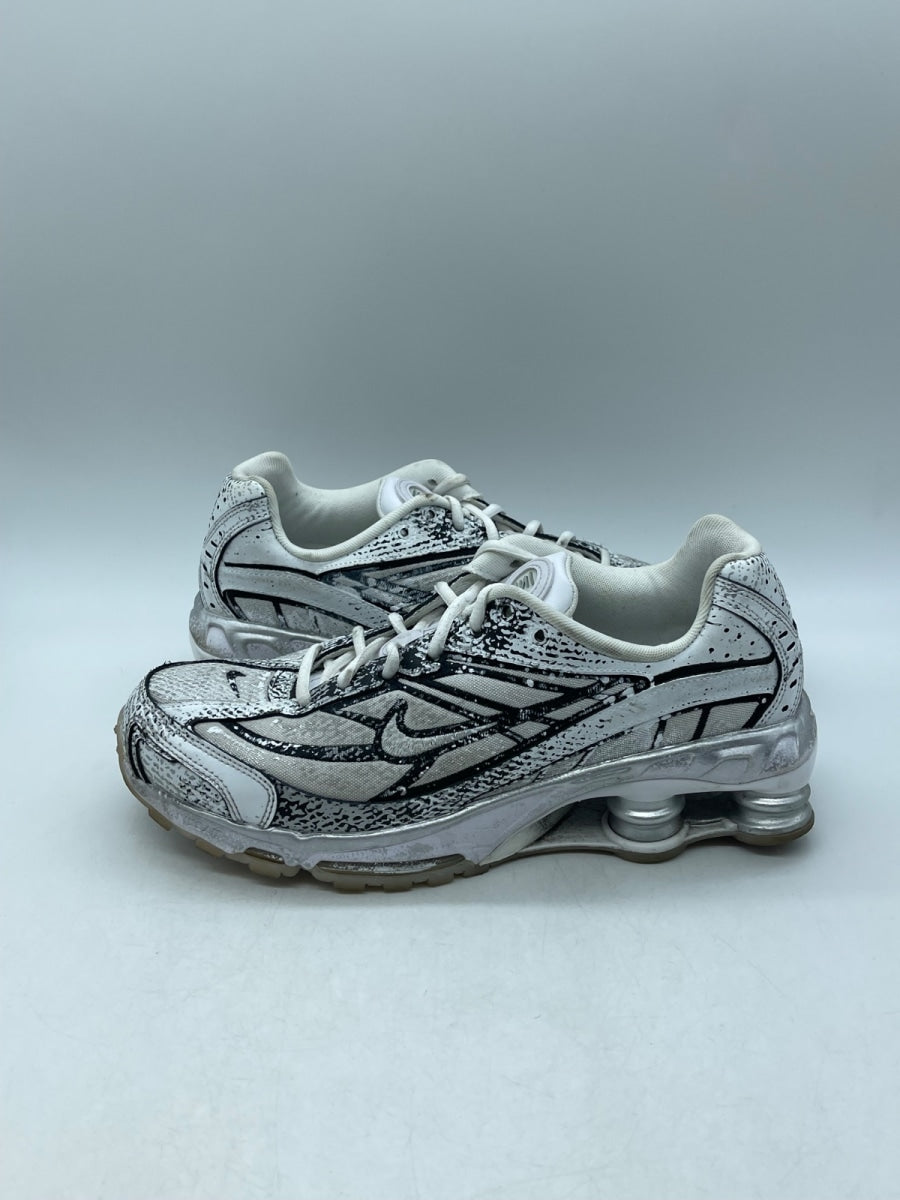 Nike Shox Ride 2 Metallic Platinum 9.5 (Moderately Worn Pre-Owned)NikeWhite/Metallic Platinum/Black/Flat Gold - Image 1