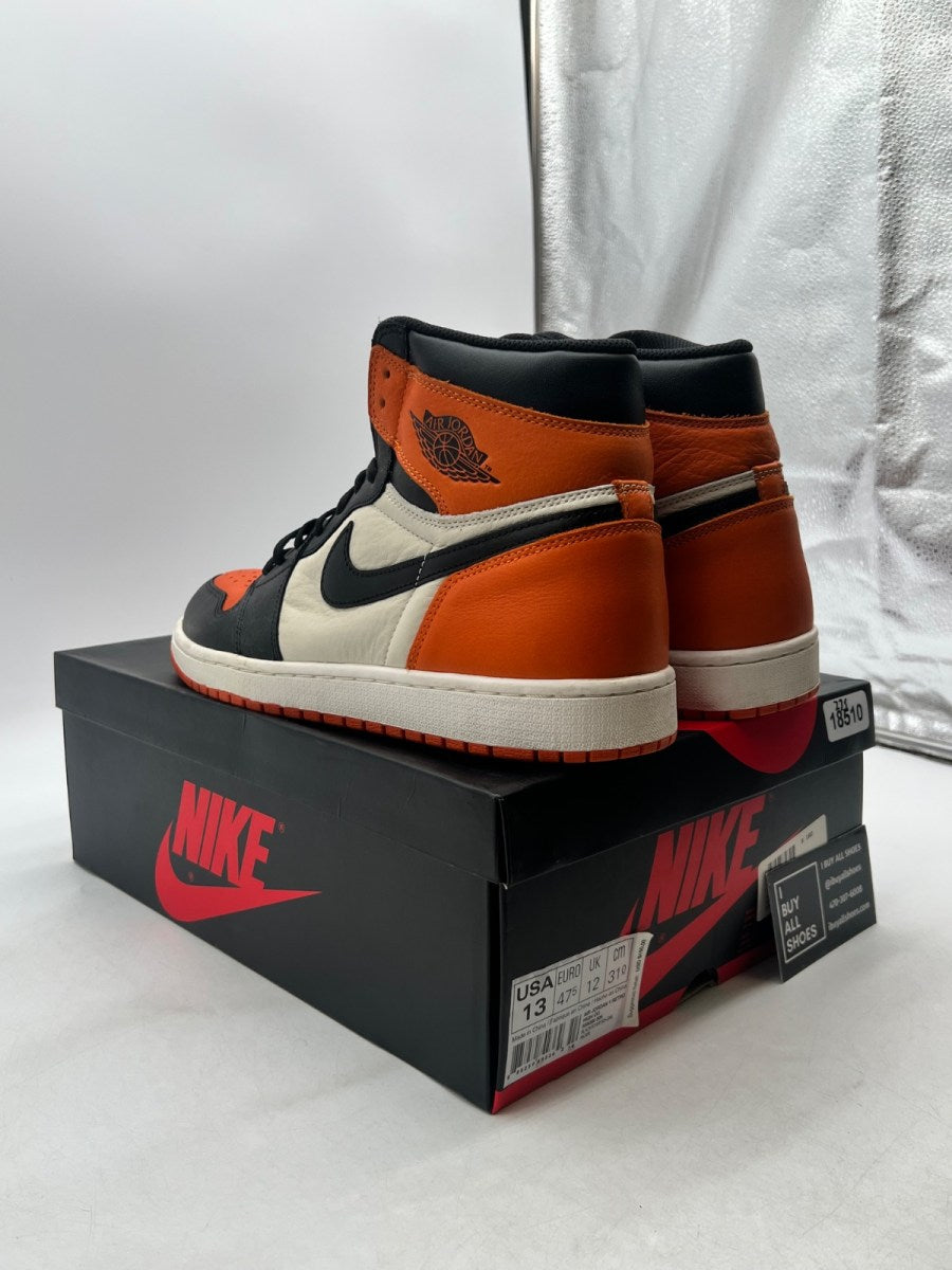 Jordan 1 Retro Shattered Backboard 13 (Lightly Worn Pre-Owned) - Image 4