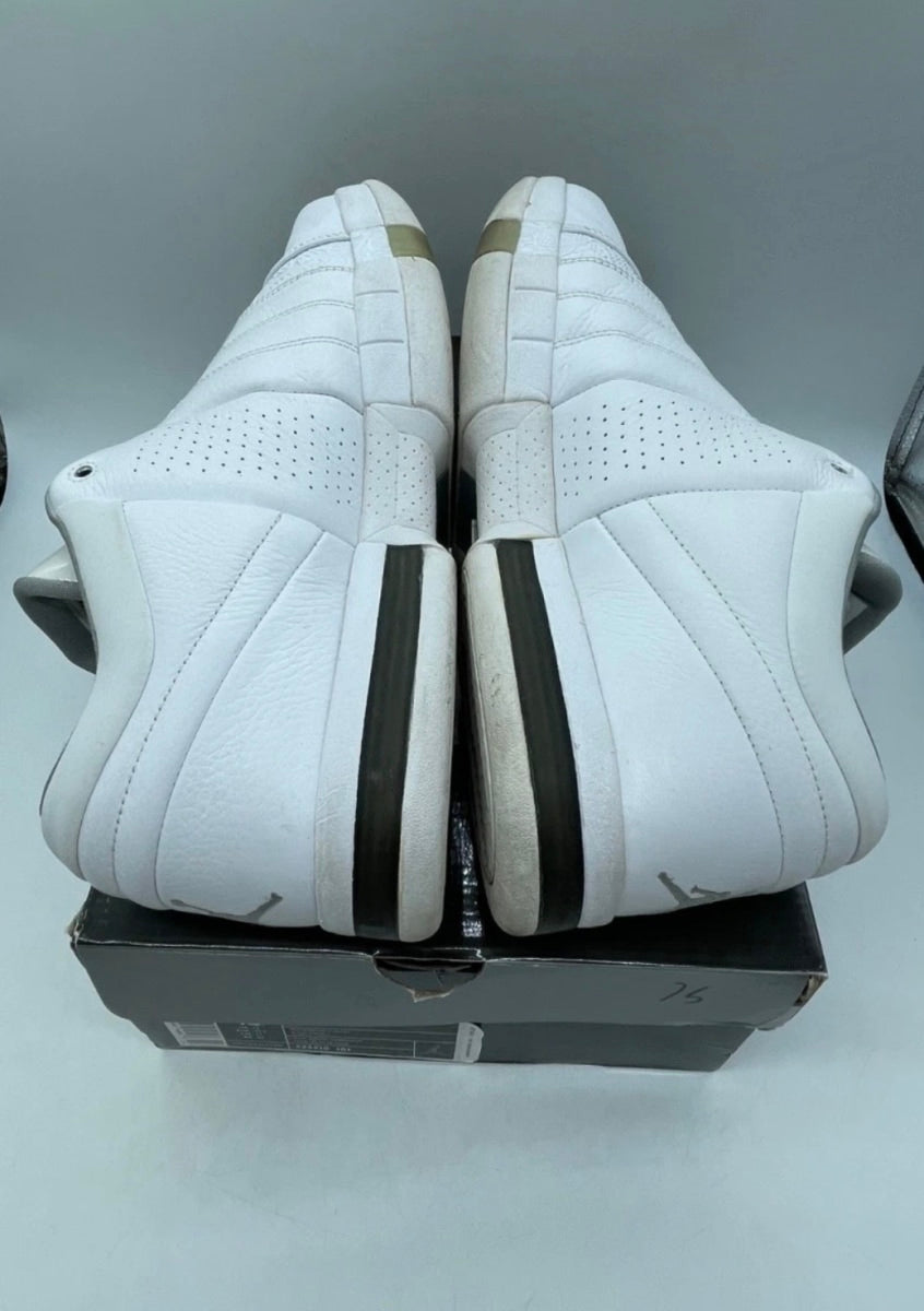 Air Jordan Team Elite Low 'White' 13 (Moderately Worn Pre-Owned)Air Jordan - Image 6