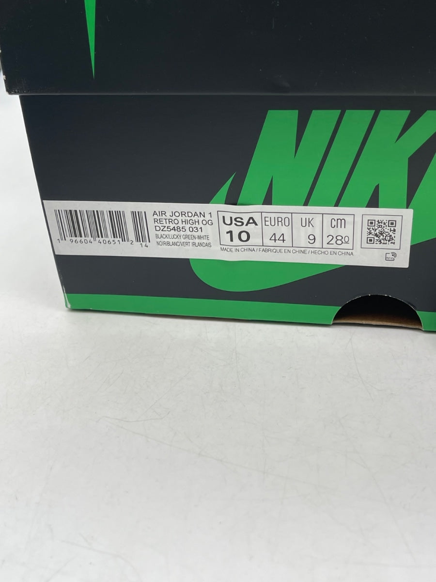 Jordan 1 Retro High OG Lucky Green 10 (Moderately Worn Pre-Owned) - Image 9