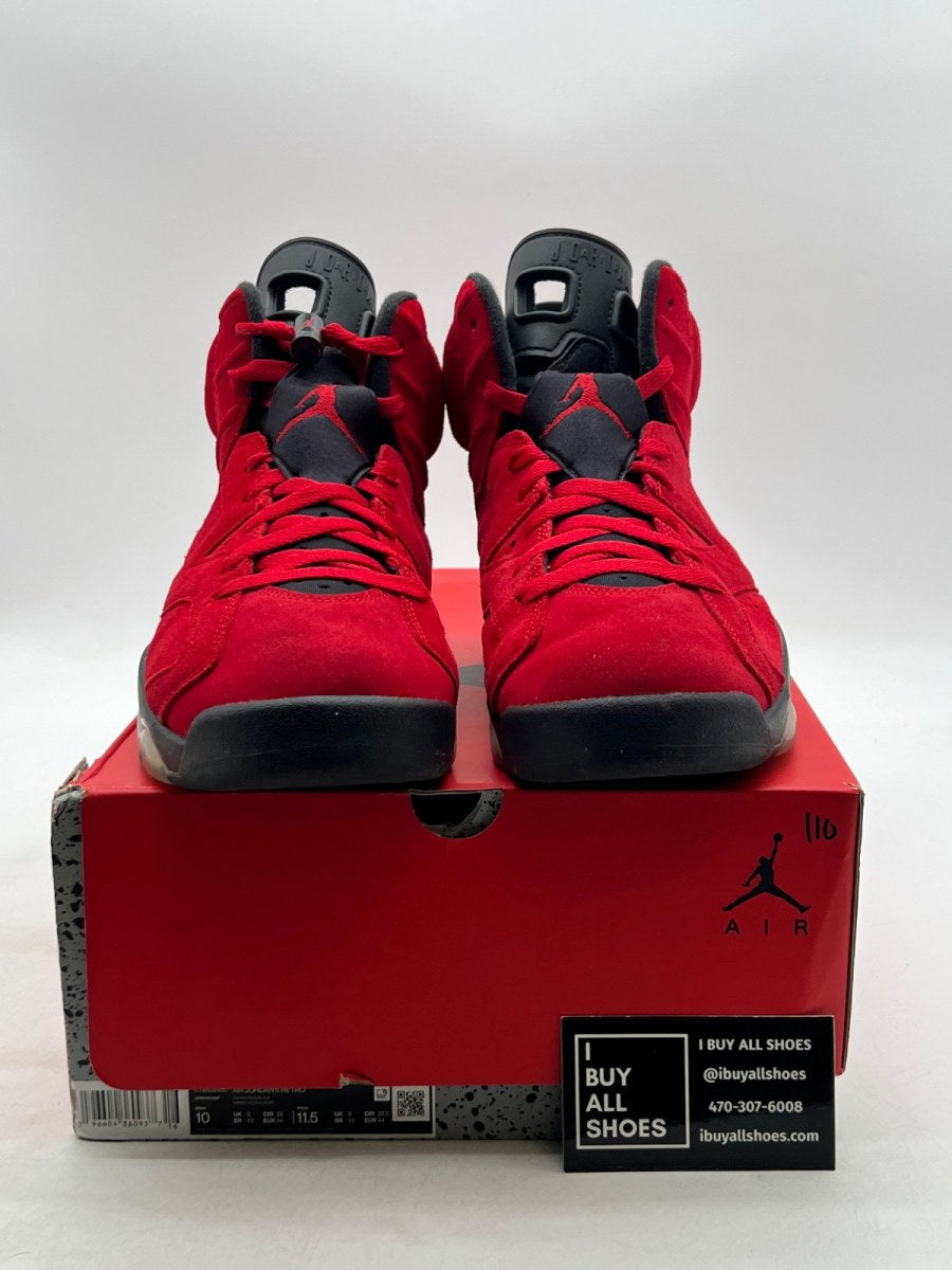 Jordan 6 Retro Toro Bravo 10 (Lightly Worn Pre-Owned) - Image 2