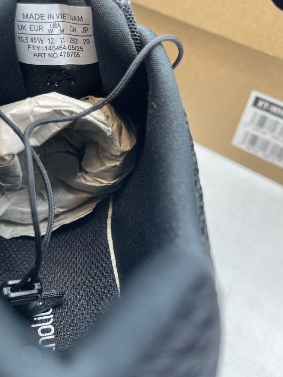 Salomon XT-Whisper Void Black Silver Metallic 11 (Moderately Worn Pre-Owned)SalomonBlack/Black/Silver Metallic X - Image 8