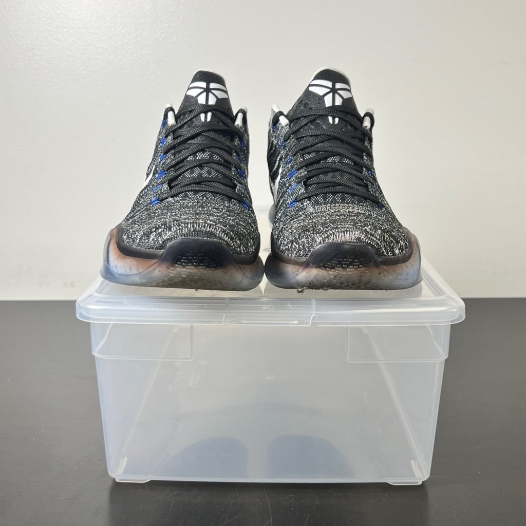 Nike Kobe 10 Elite HTM Oreo 10 (Lightly Worn Pre-Owned)NikeBlack/White-Game Royal - Image 2