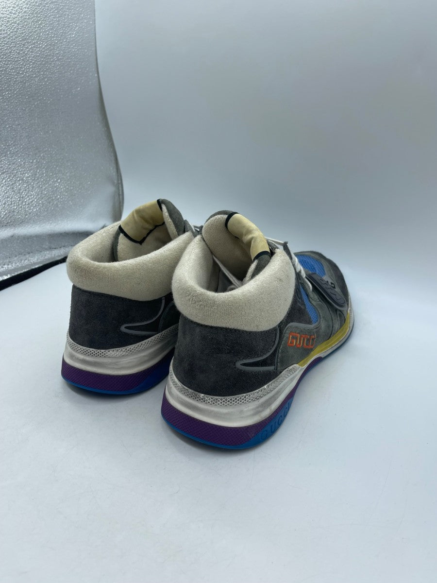 Gucci Ultrapace Mid 'Black Grey' 11 (Moderately Worn Pre-Owned) - Image 5