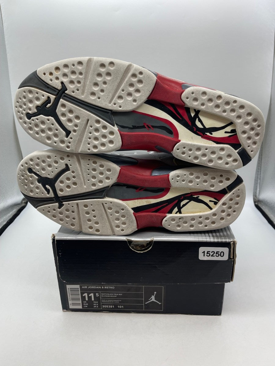 Jordan 8 Retro Bugs Bunny (2003) 11.5 (Moderately Worn Pre-Owned)JordanBugs Bunny White/Black-True Red - Image 7