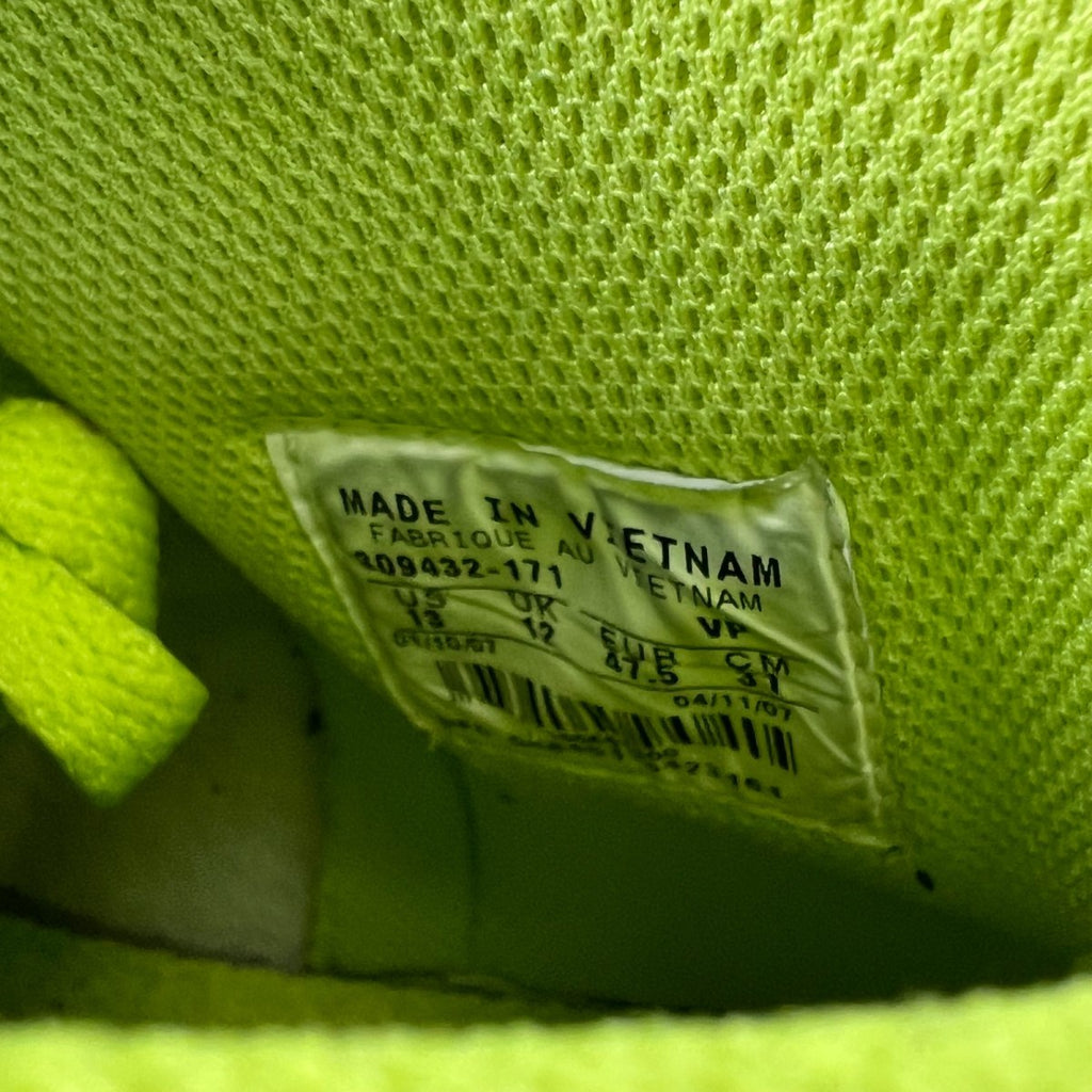 Nike Dunk High White/Lemon Chiffon-Radiant Grey 13 (Heavily Worn Pre-Owned)NikeWhite/Lemon Chiffon-Radiant Grey - Image 7