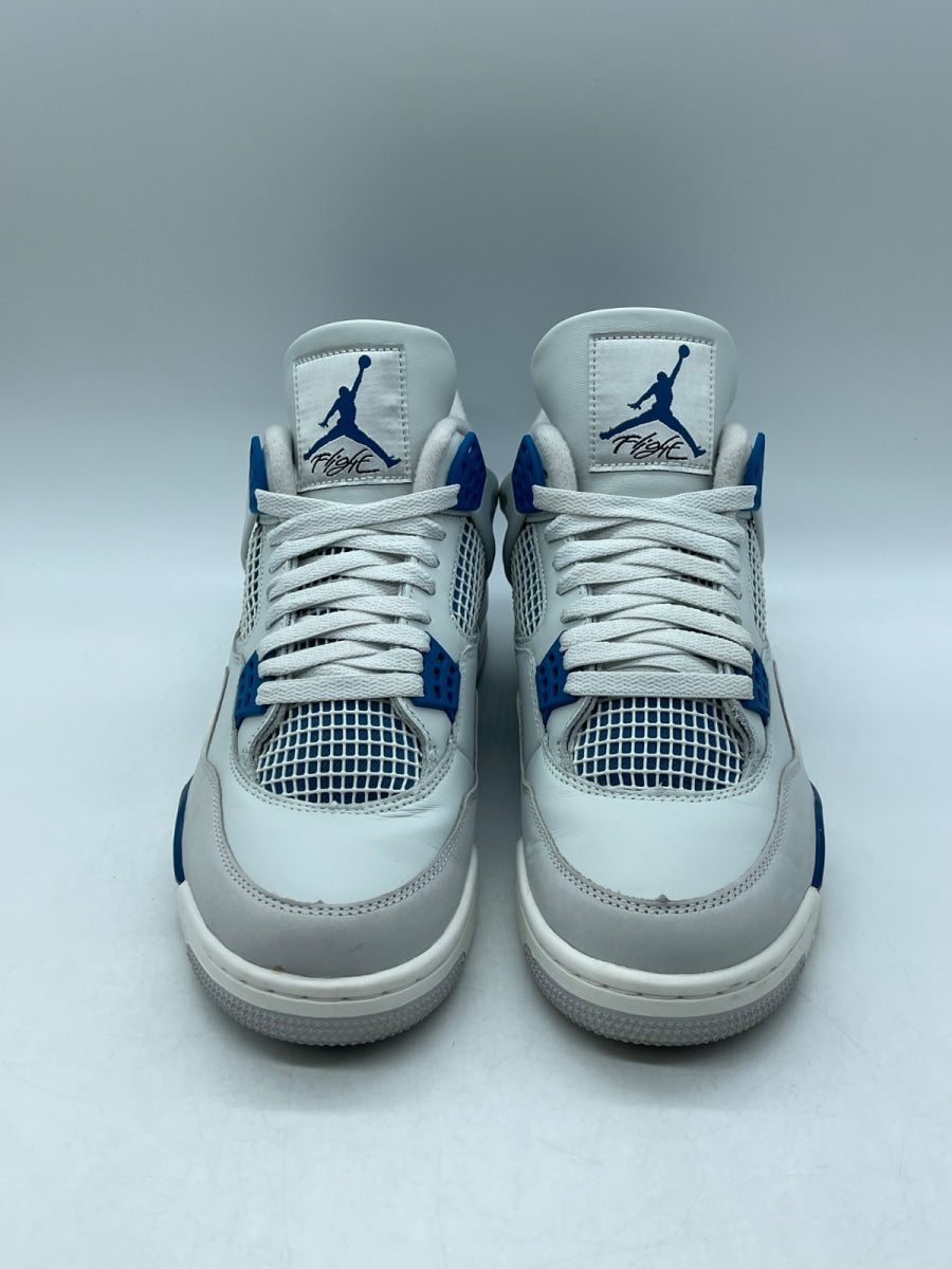 Jordan 4 Retro Military Blue (2024) 10 (Moderately Worn Pre-Owned) - Image 2