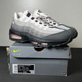 Nike Air Max 95 OG Big Bubble Pink Foam (Women's) 13W (Lightly Worn Pre-Owned)NikeBlack/Pink Foam/White/Reflective Silver - Image 1