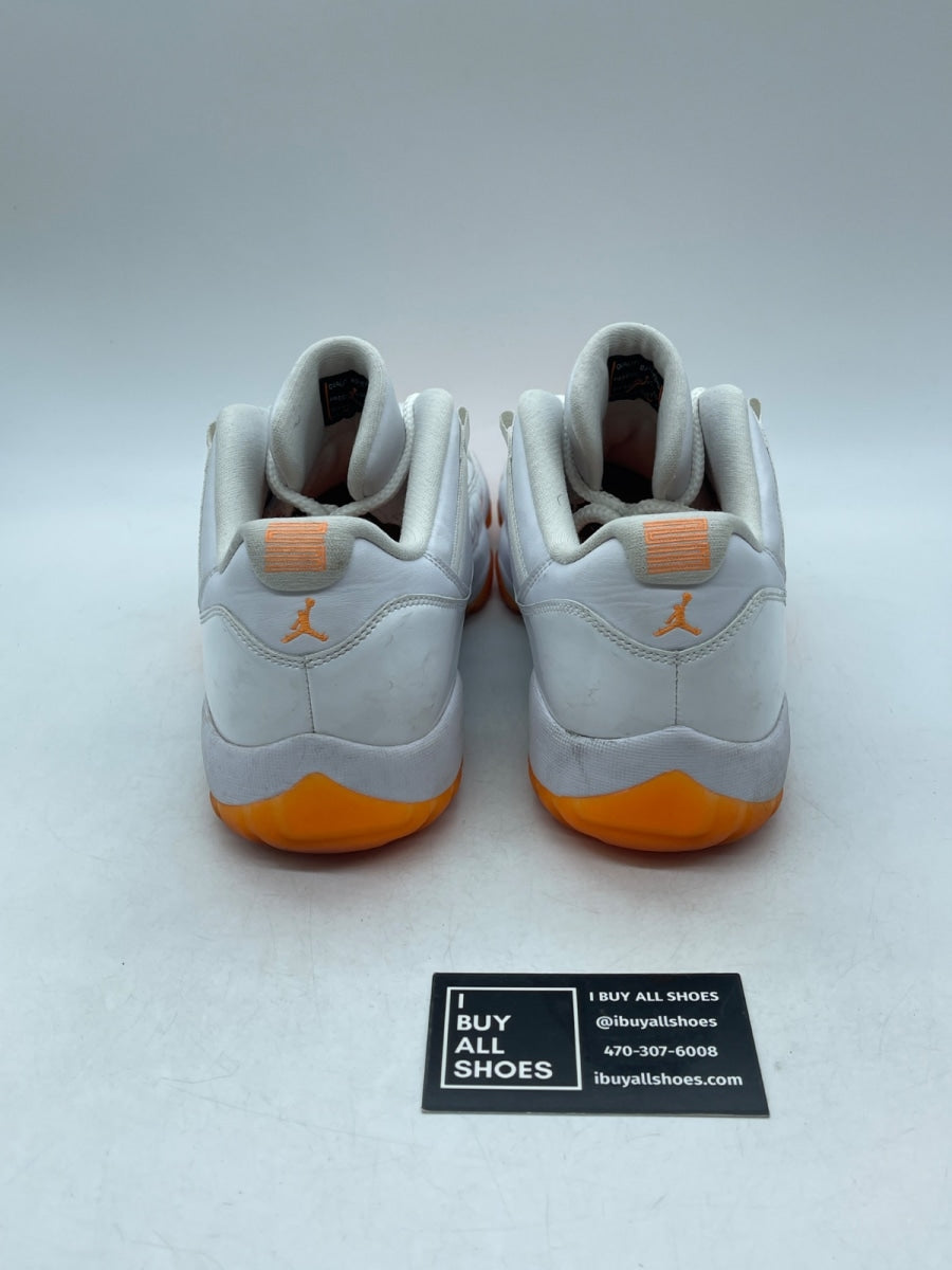 Jordan 11 Retro Low Citrus (2021) (Women's) 12W (Heavily Worn Pre-Owned) - Image 3