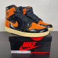 Jordan 1 Retro High Shattered Backboard 3.0 10.5 (Moderately Worn Pre-Owned)JordanBlack/Pale Vanilla-Starfish - Image 1