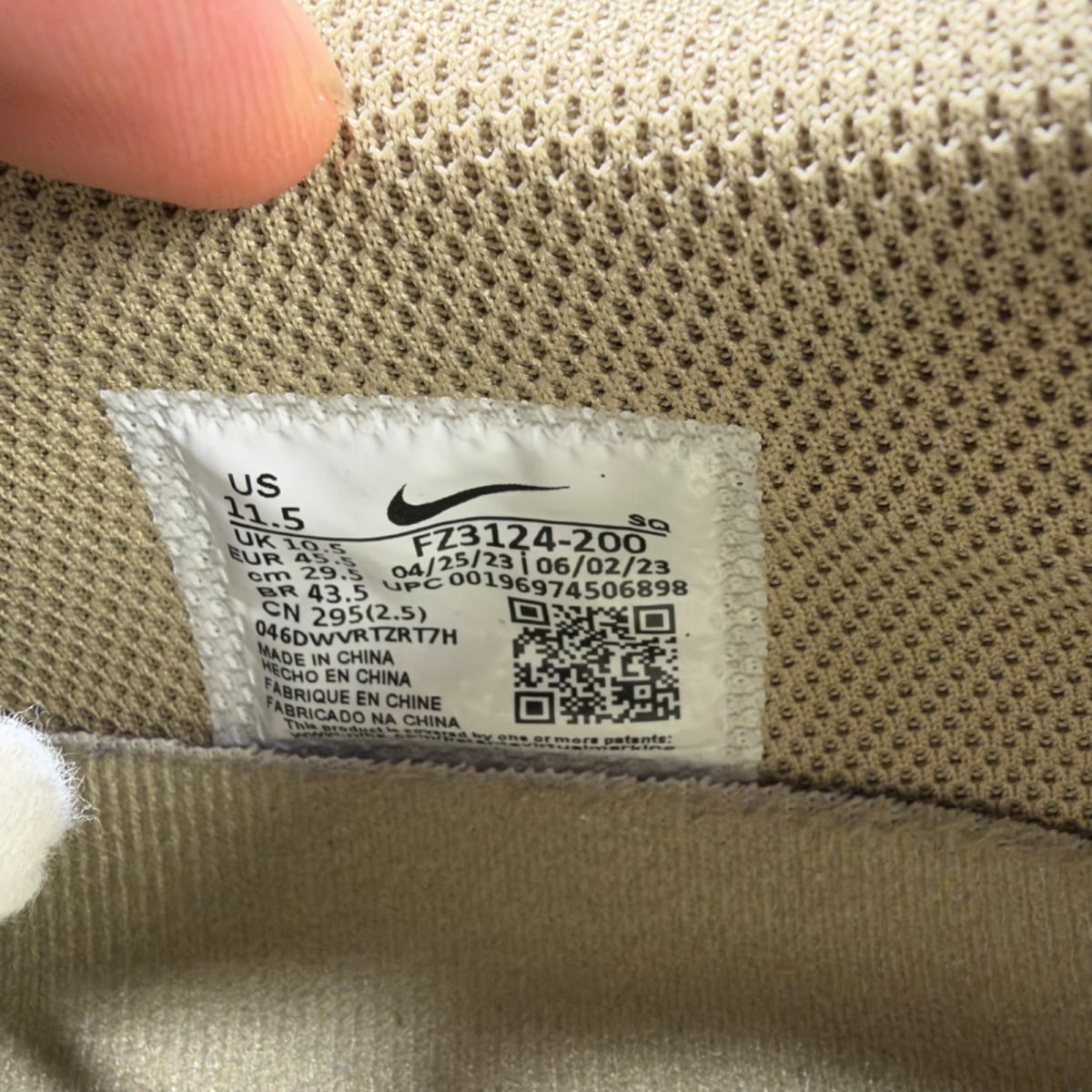 Jordan 1 Retro Low Golf Travis Scott Neutral Olive (Size 11.5) - Image 7