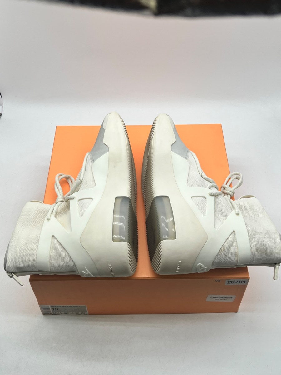 Nike Air Fear Of God 1 Sail Black 13 (Lightly Worn Pre-Owned) - Image 9