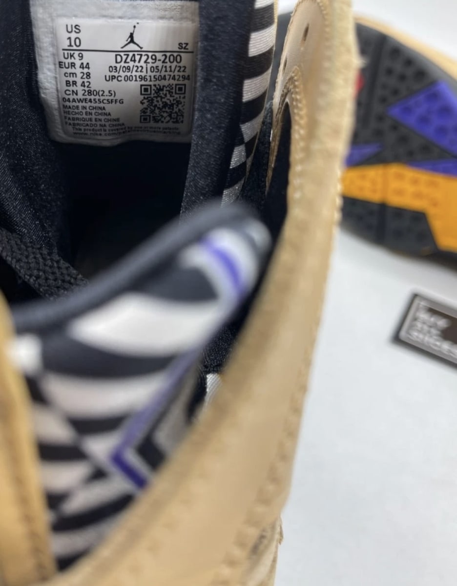 Jordan 7 Retro SE Vachetta Tan 10 (Lightly Worn Pre-Owned)JordanVachetta Tan/Black/Taxi/Dark Concord - Image 8