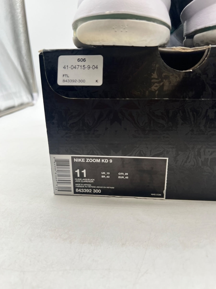 Nike KD 9 Birds of Paradise 11 (Lightly Worn Pre-Owned)NikeBlack/Clear Jade - Image 6