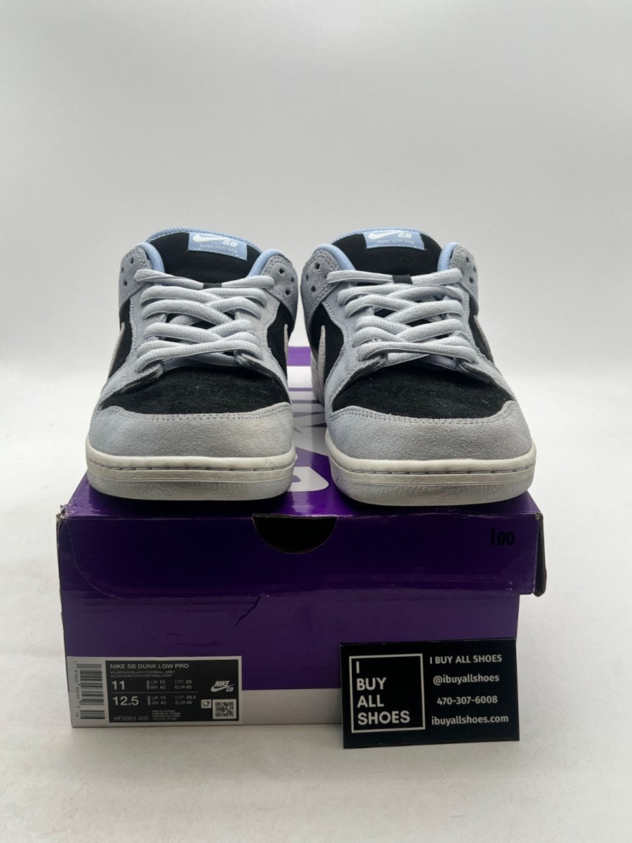 Nike SB Dunk Low Black Aluminum 11 (Moderately Worn Pre-Owned) - Image 2