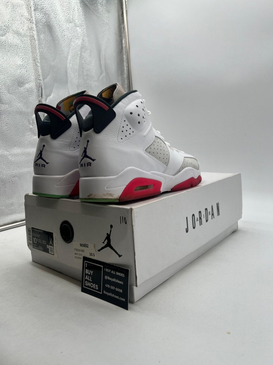 Jordan 6 Retro Hare 10.5 (Moderately Worn Pre-Owned) - Image 5