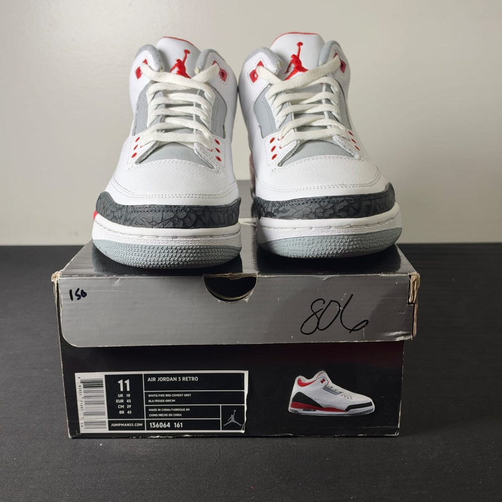 Jordan 3 Retro Fire Red (2007) (Size 11) - aux