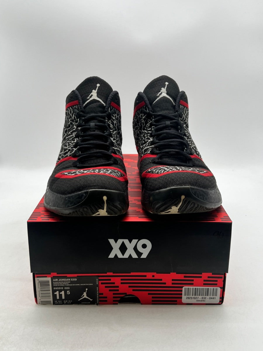 Jordan XX9 Black White Gym Red 11.5 (Moderately Worn Pre-Owned)JordanBlack/White-Gym Red - Image 2
