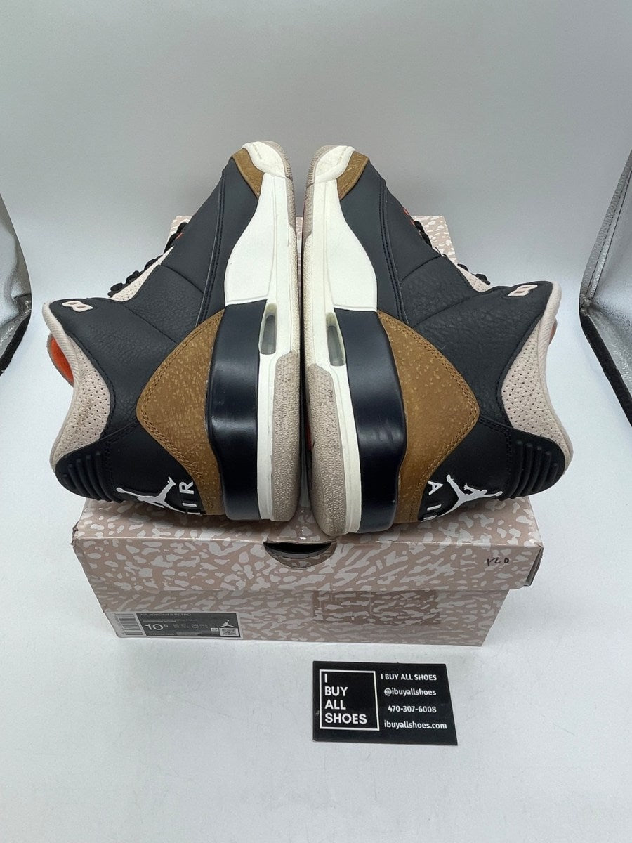 Jordan 3 Retro Desert Elephant 10.5 (Moderately Worn Pre-Owned) - Image 6