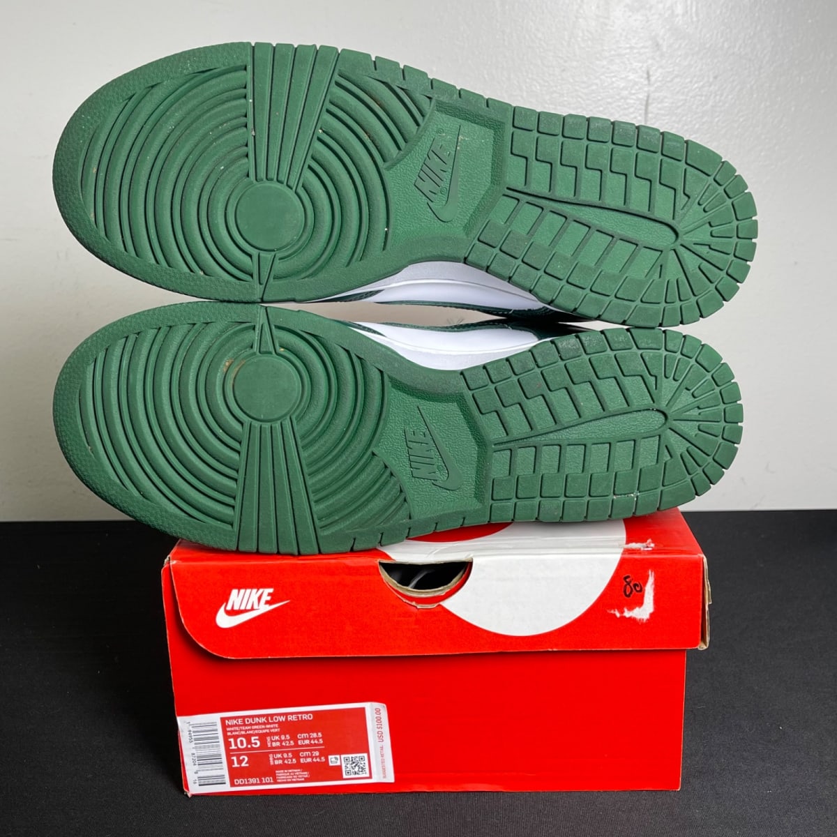 Nike Dunk Low Michigan State (Size 10.5) - aux