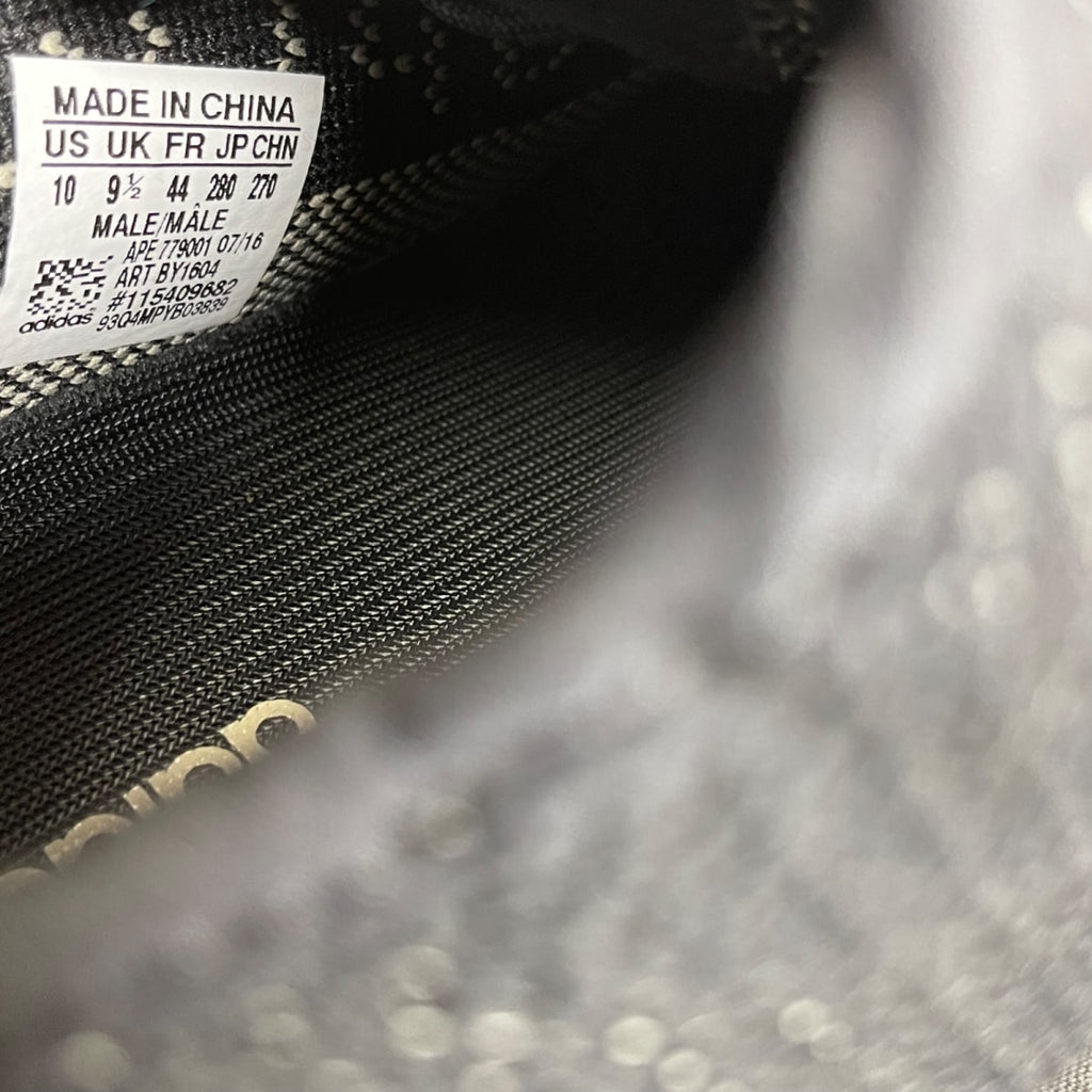 adidas Yeezy Boost 350 V2 Core Black White 10 (Moderately Worn Pre-Owned)adidasCore Black/Core White/Core Black - Image 6