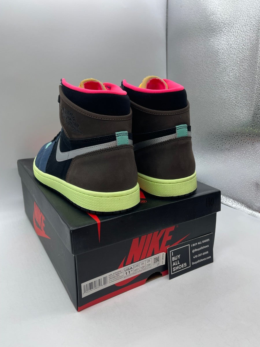 Jordan 1 Retro High Tokyo Bio Hack 11.5 (Moderately Worn Pre-Owned) - Image 4
