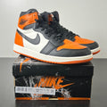 Jordan 1 Retro High OG Shattered Backboard (2025) 10.5 (Lightly Worn Pre-Owned)JordanBlack/Black-Sail-Starfish - Image 1
