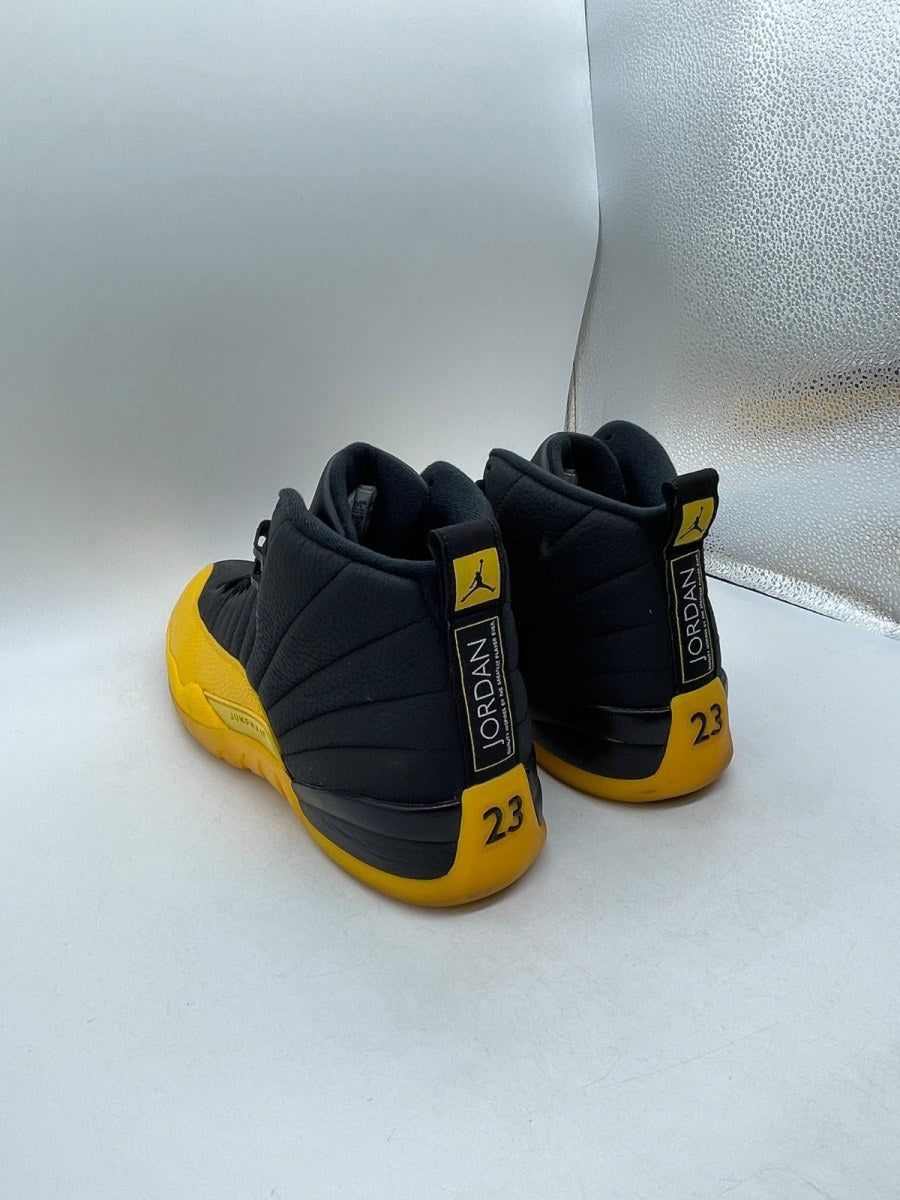 Jordan 12 Retro Black University Gold 14 (Moderately Worn Pre-Owned)JordanBlack/University Gold - Image 4