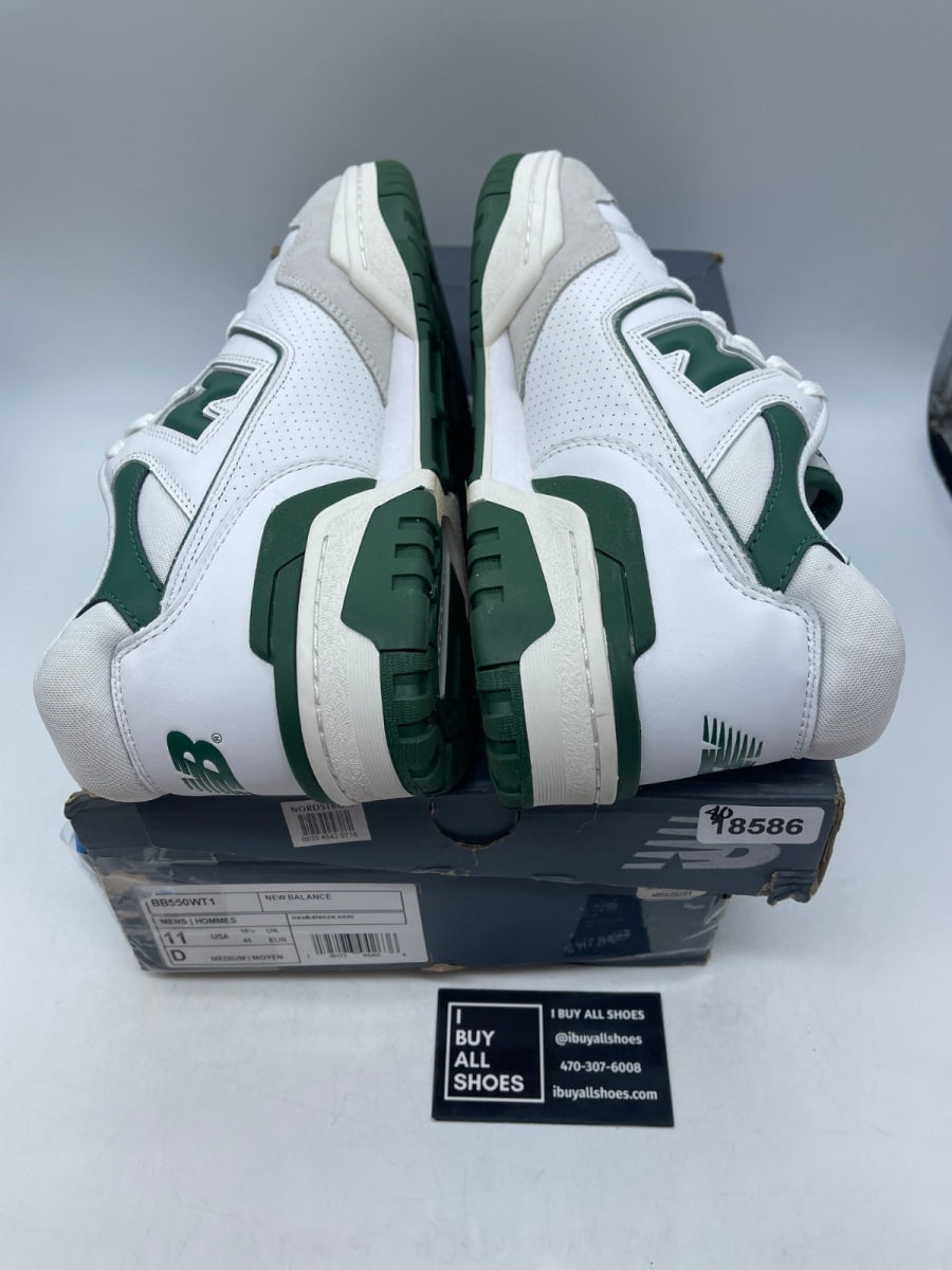 New Balance 550 White Green 11 (Moderately Worn Pre-Owned) - Image 6