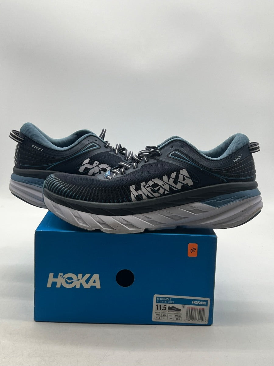 HOKA Bondi 7 'Ombre Blue' 11.5 (Moderately Worn Pre-Owned)HOKA - Image 1