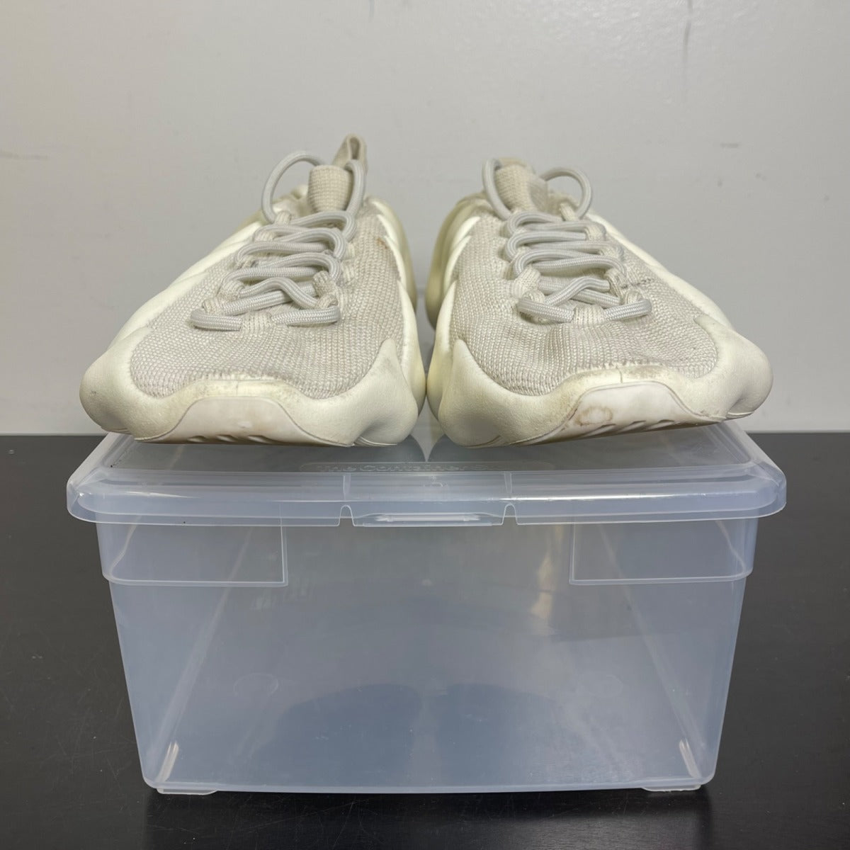 adidas Yeezy 450 Cloud White 14 (Moderately Worn Pre-Owned)adidasCloud White/Cloud White