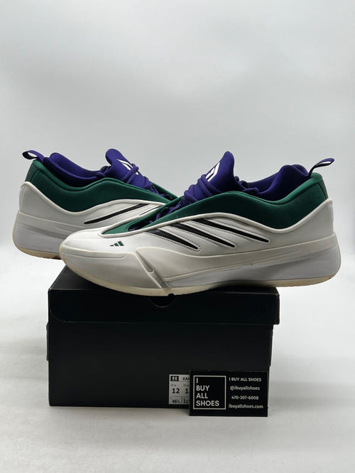 adidas Dame 9 Milwaukee Bucks 12 (Moderately Worn Pre-Owned) - Image 1