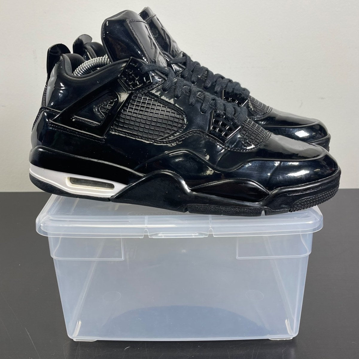 Jordan 4 Retro 11Lab4 Black (Size 9.5) Moderately Worn - Image 1