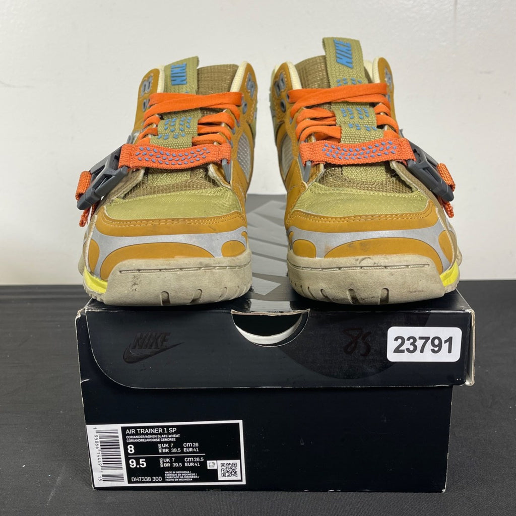 Nike Air Trainer 1 SP Coriander 8 (Moderately Worn Pre-Owned)NikeCoriander/Ashen Slate-Wheat-Light Sienna - Image 2