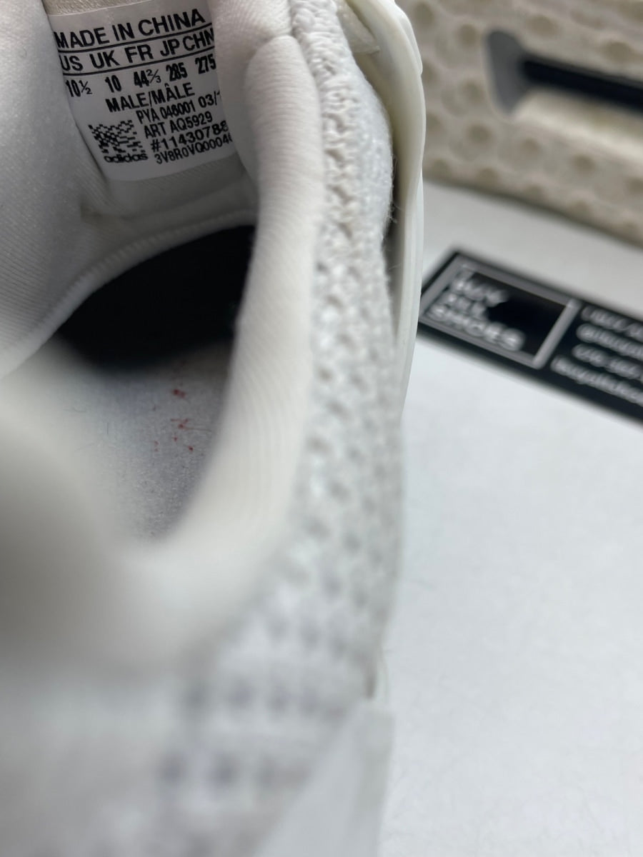 adidas Ultra Boost 2.0 Triple White 10.5 (Moderately Worn Pre-Owned) - Image 8