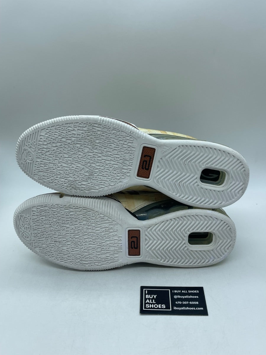UNDRCRWN x adidas KG Bounce 'White Camel' 13 (Moderately Worn Pre-Owned) - Image 7