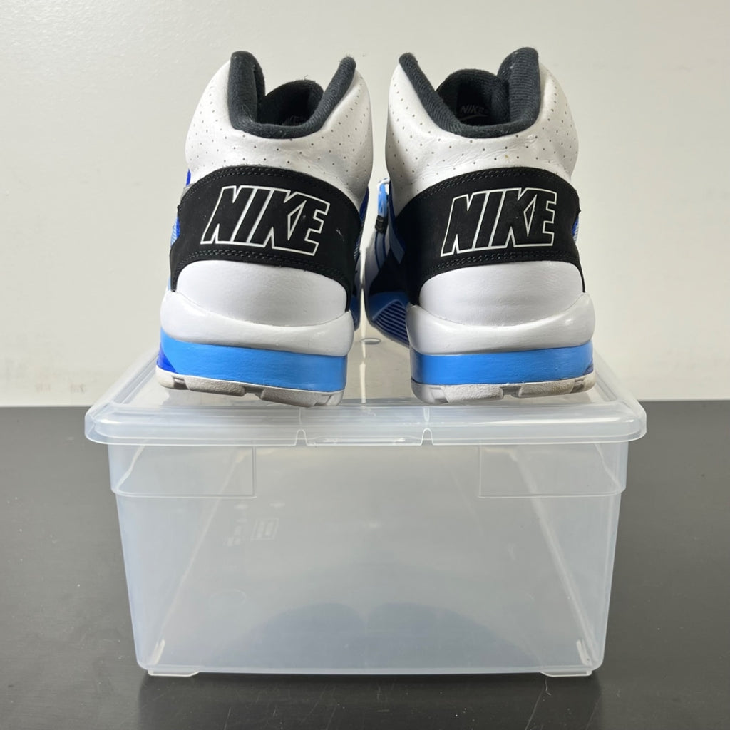 Nike Air Trainer SC High Royals 12 (Moderately Worn Pre-Owned)NikeWhite/Metallic Silver/Black - Image 6