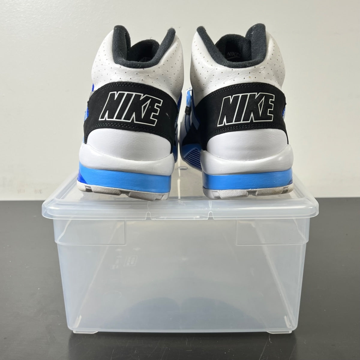 Nike Air Trainer SC High Royals 12 (Moderately Worn Pre-Owned)NikeWhite/Metallic Silver/Black - Image 6