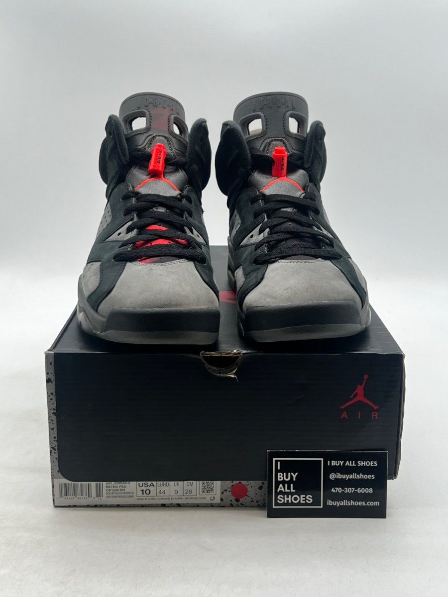 Jordan 6 Retro PSG Paris Saint-Germain 10 (Moderately Worn Pre-Owned) - Image 2
