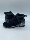 Jordan 8 Retro Black Cement (GS) 5Y (Moderately Worn Pre-Owned) - Image 1