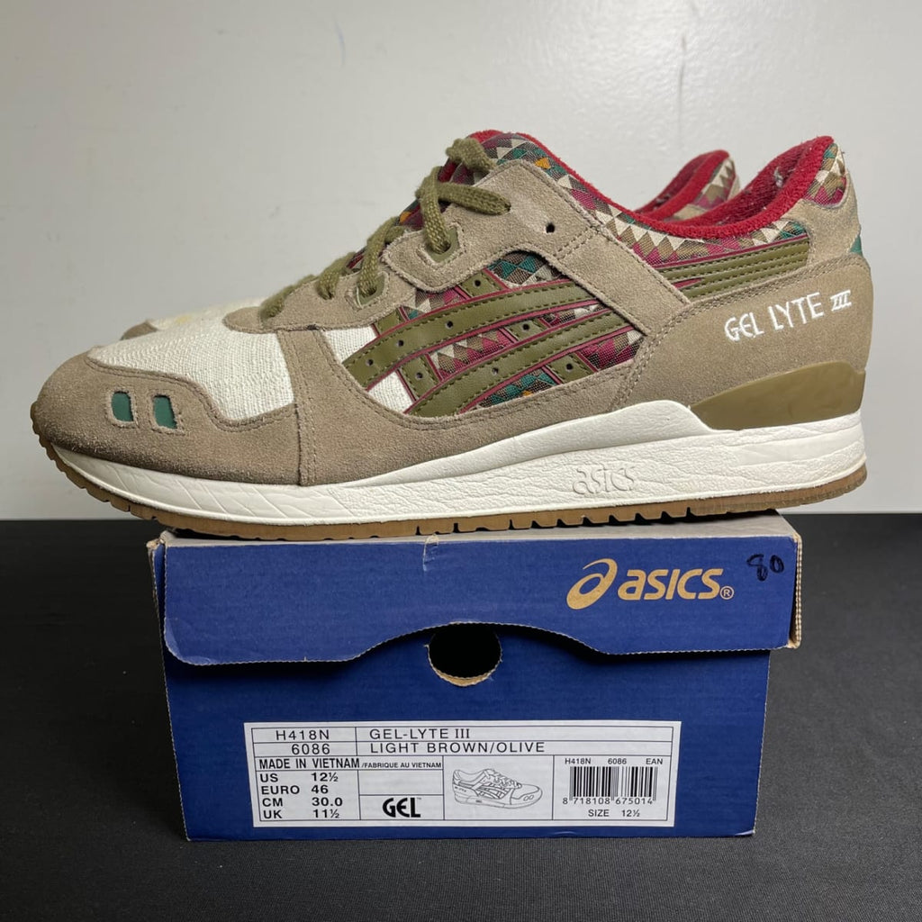ASICS Gel-Lyte III Aztec (Size 12.5) - aux