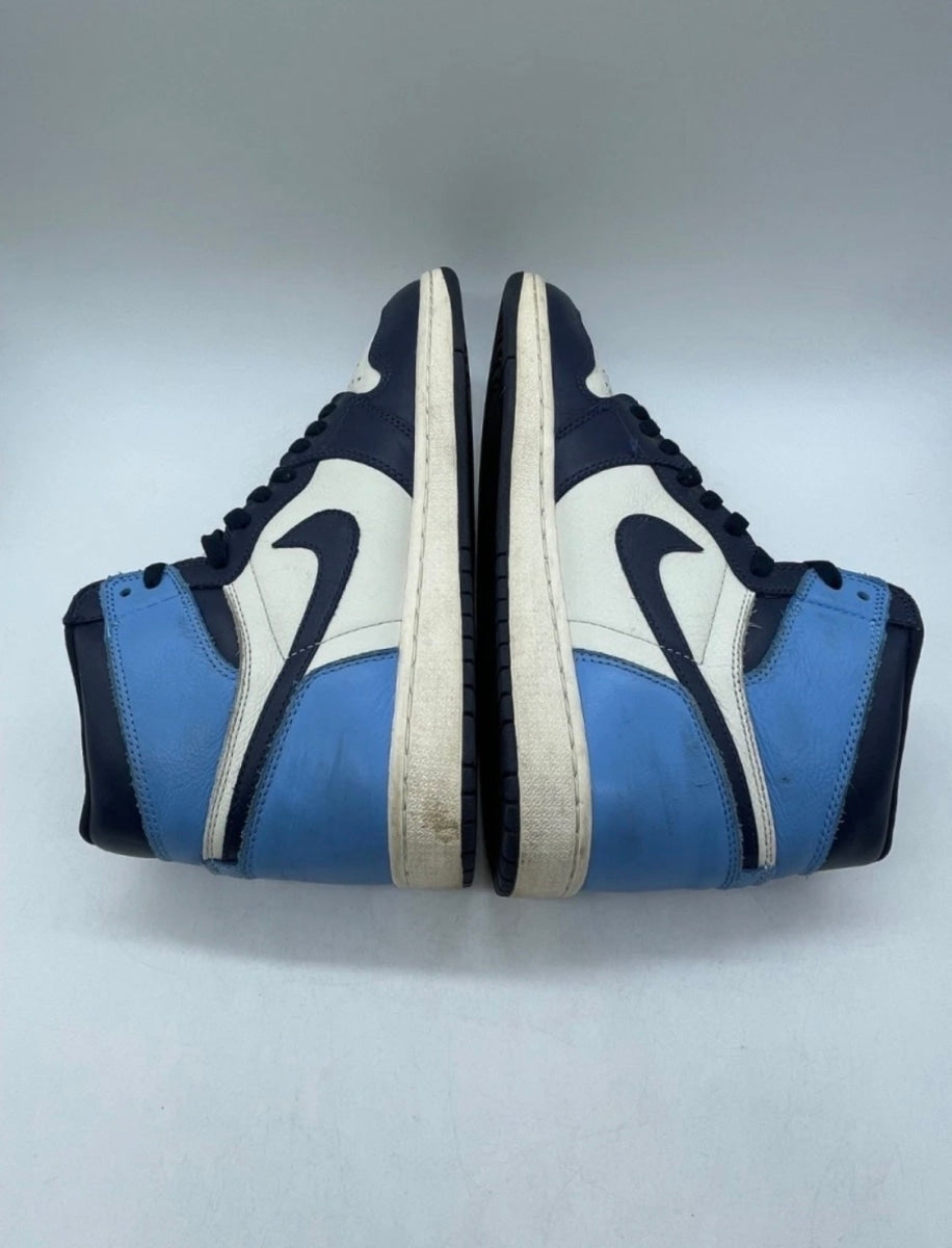 Jordan 1 Retro High Obsidian 10.5 (Moderately Worn Pre-Owned)JordanSail/Obsidian-University Blue - Image 6