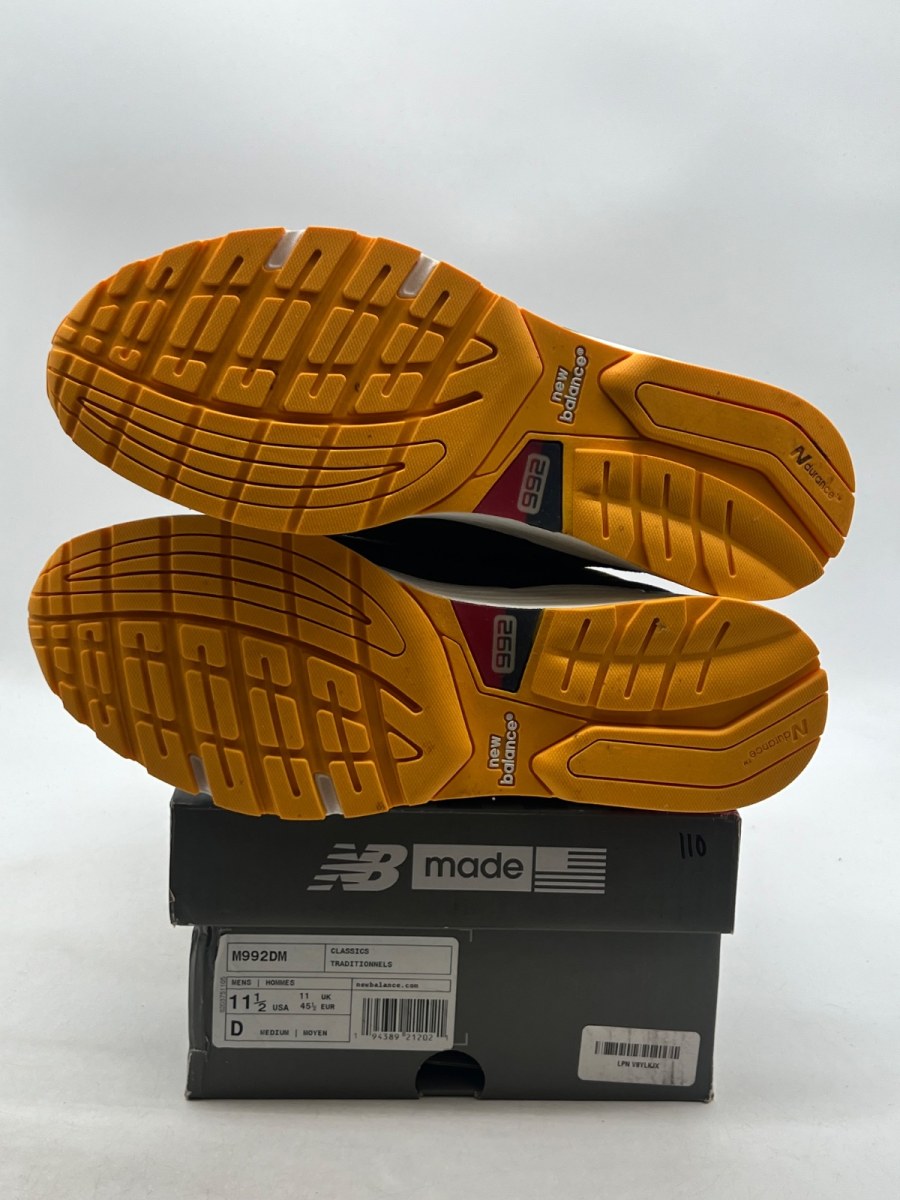 New Balance 992 Yellow Red 11.5 (Lightly Worn Pre-Owned)New BalanceYellow/Black-Red - Image 8