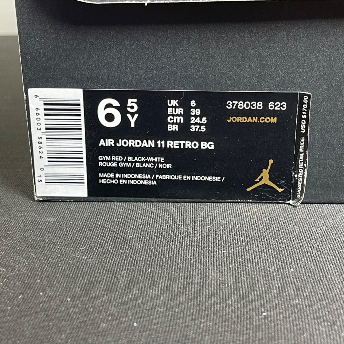 Jordan 11 Retro Win Like 96 (GS) (Size 6.5Y) - Image 7