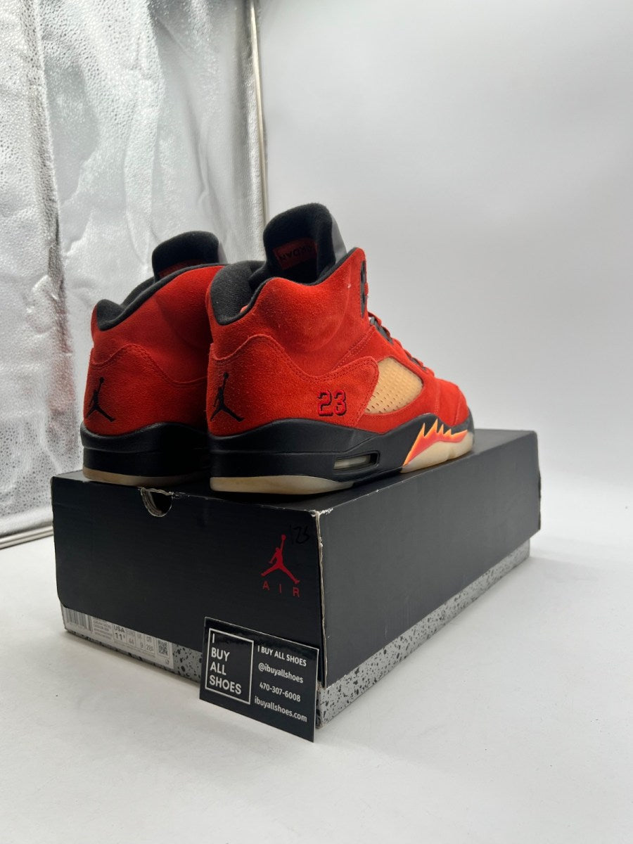 Jordan 5 Retro Dunk on Mars (Women's) 11.5W (Lightly Worn Pre-Owned) - Image 5