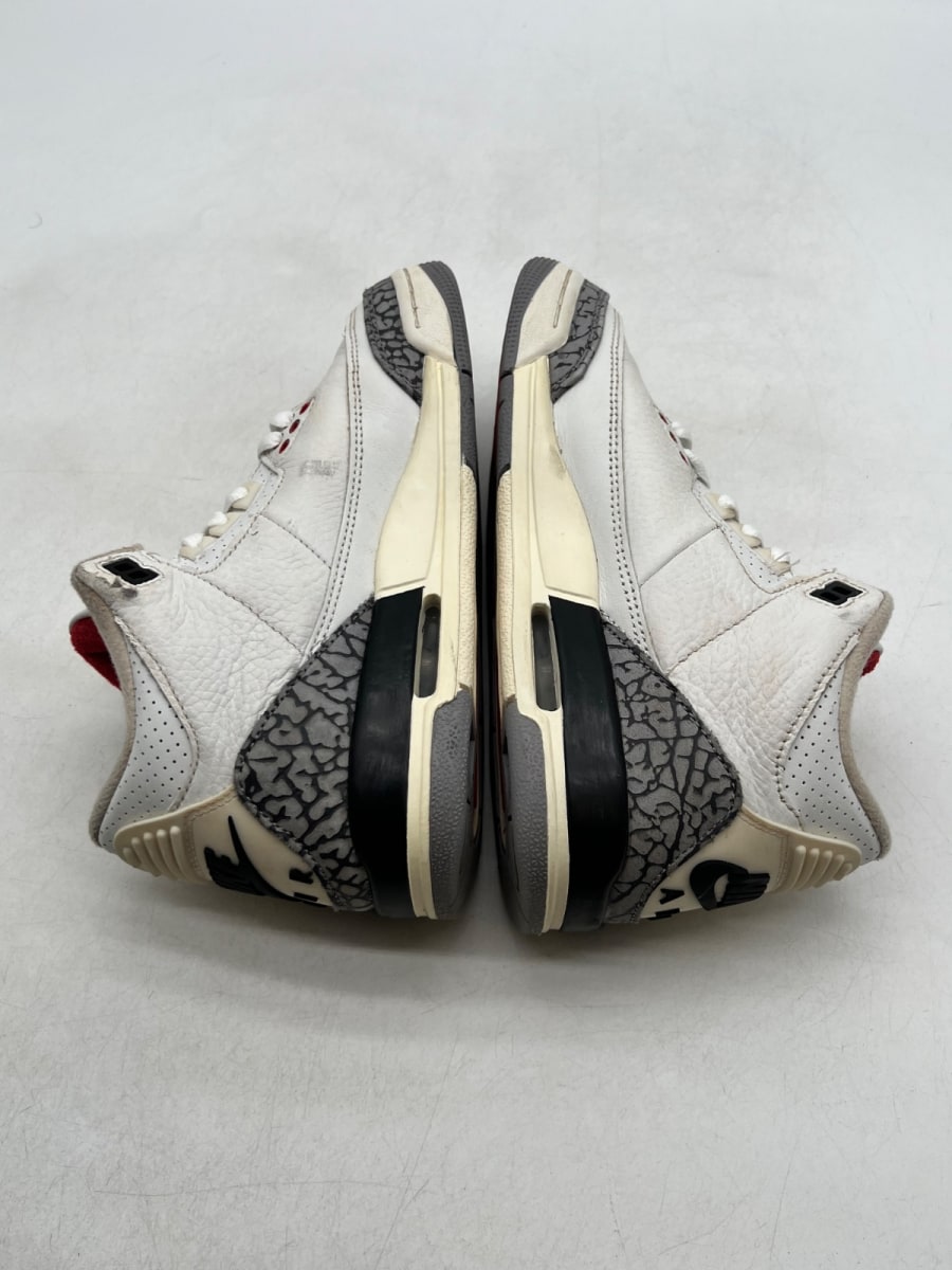 Jordan 3 Retro White Cement Reimagined (GS) 3.5Y (Moderately Worn Pre-Owned) - Image 8